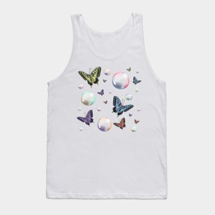 Butterflies with Bubbles Tank Top